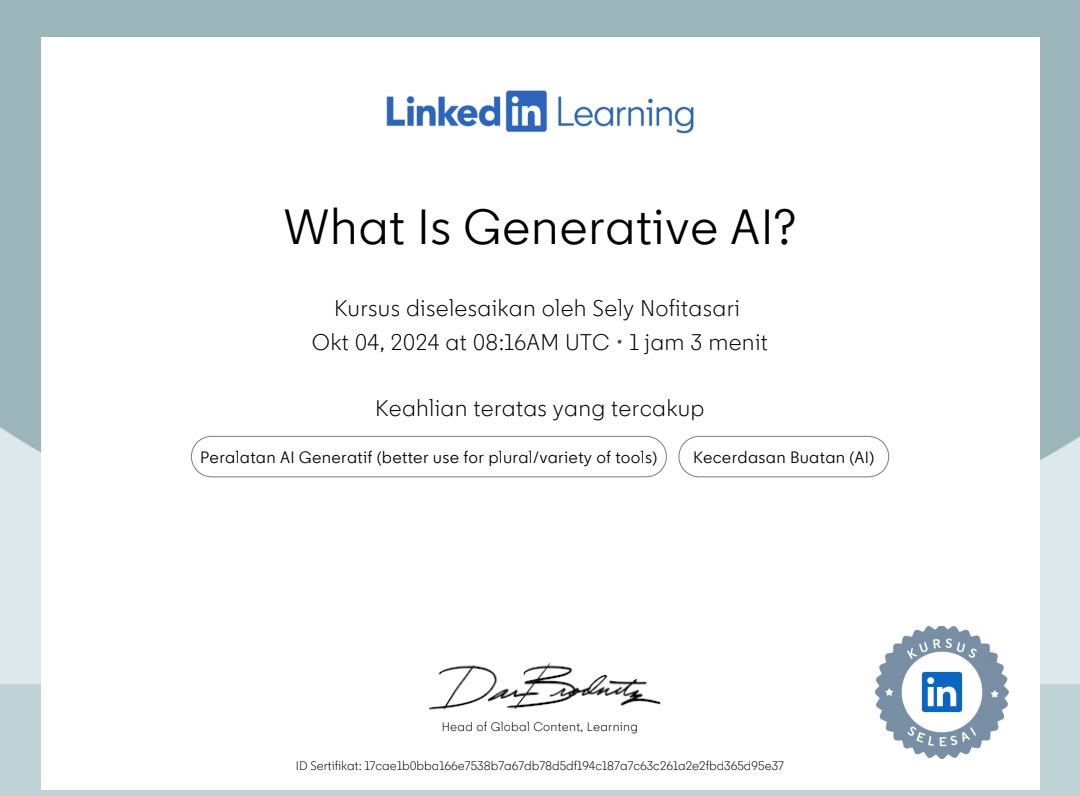 Certificate 1